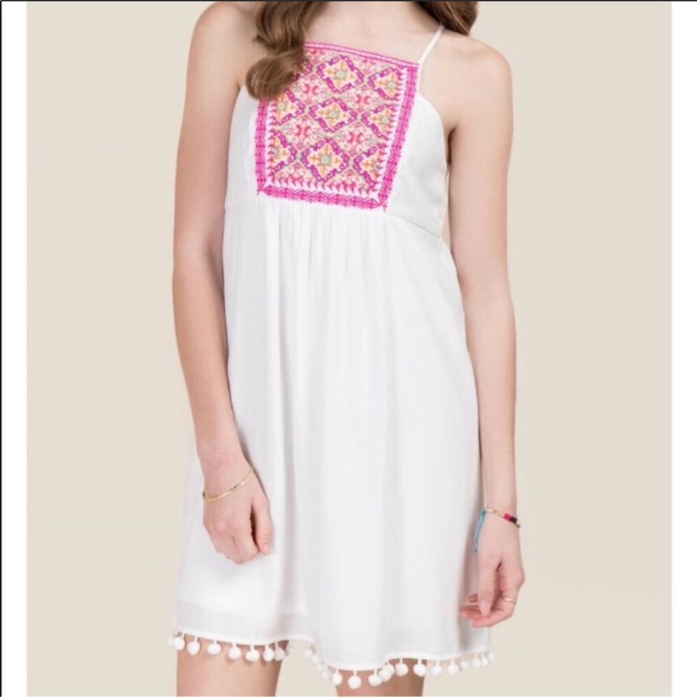 Francesca’s boutique white dress